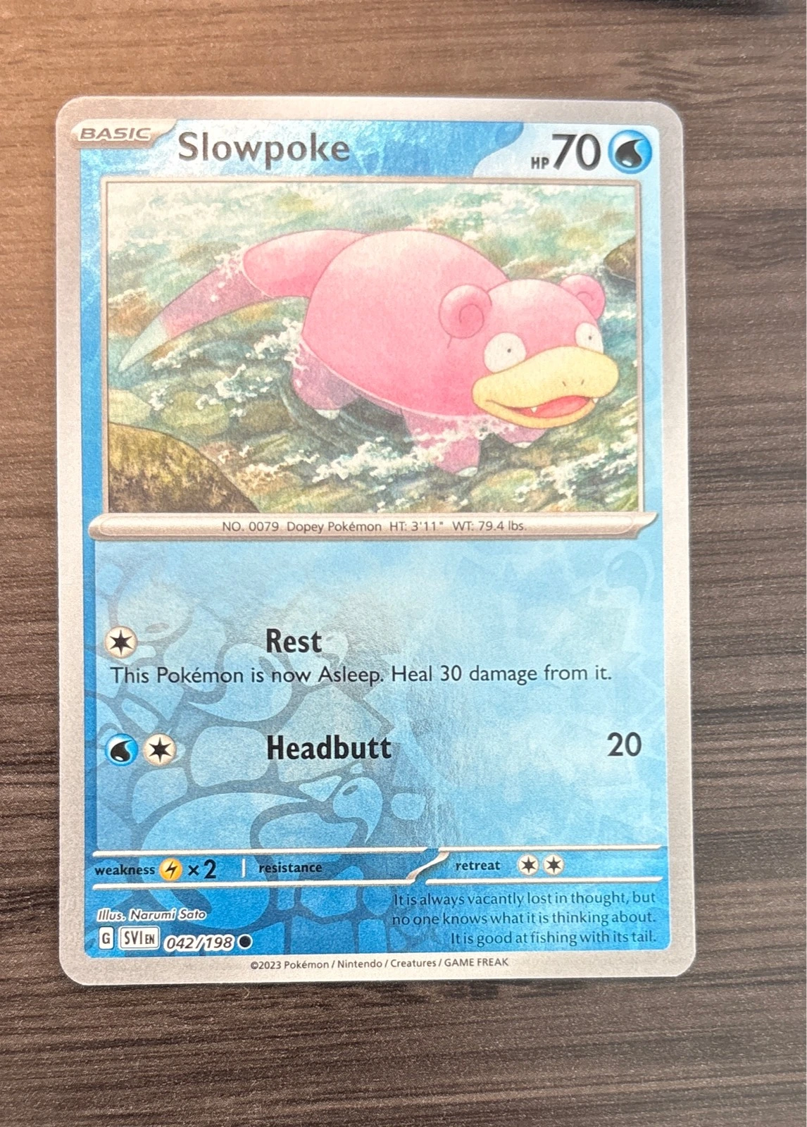 Slowpoke - Scarlet & Violet #042/198
