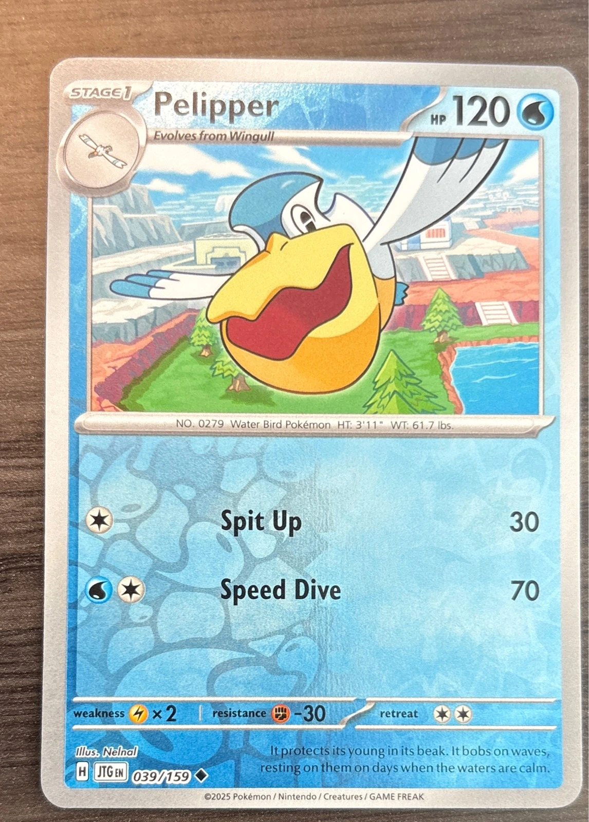 Pelipper - Prismatic Evolutions #039/159