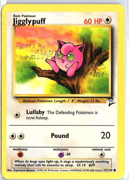 Jigglypuff - Base Set 2 #77/130