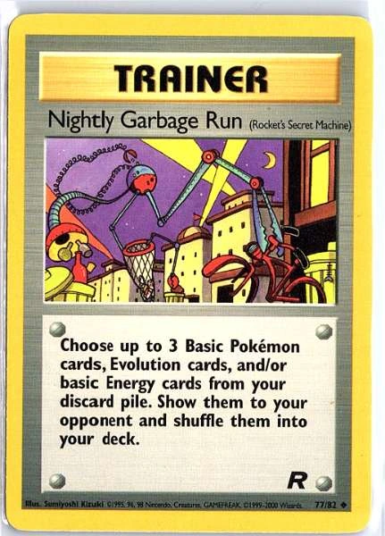 Nightly Garbage Run - Team Rocket #77/82