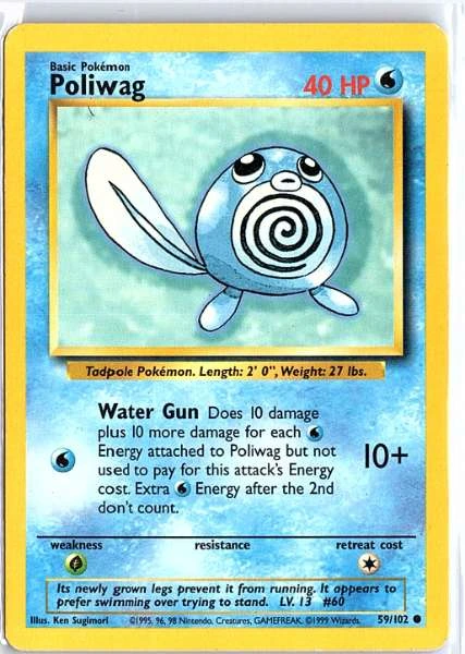Poliwag - Base Set #59/102