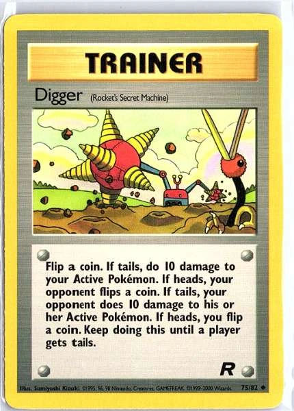 Digger - Team Rocket #75/82
