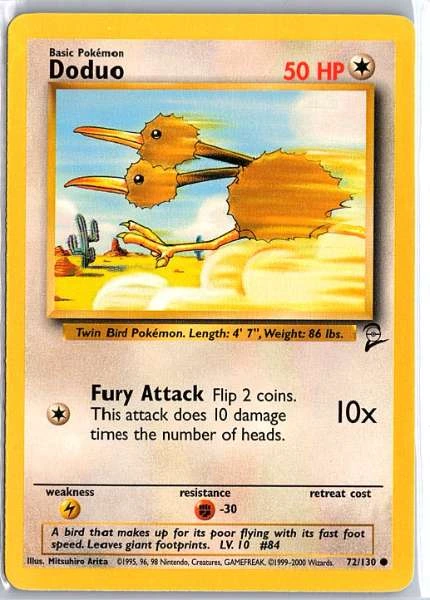Doduo - Base Set 2 #72/130