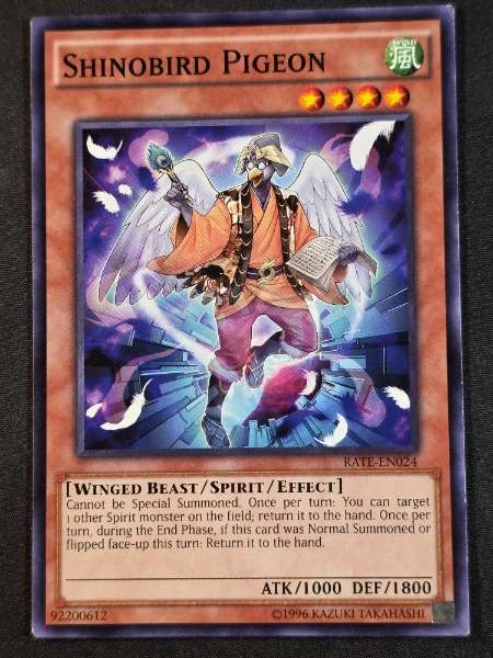 Shinobird Pigeon - Raging Tempest #RATE-EN024