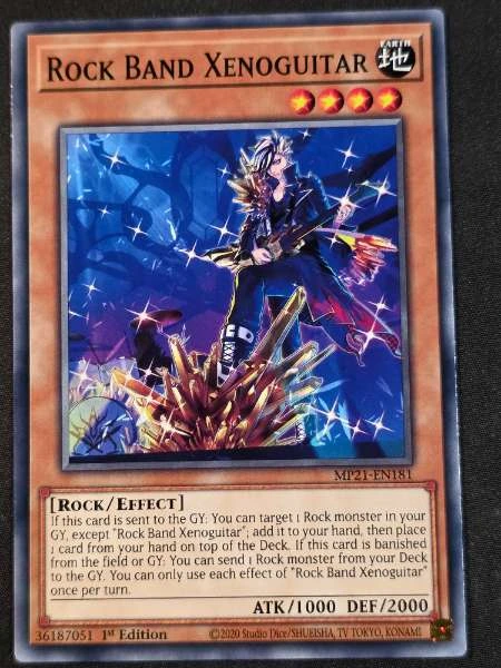 Rock Band Xenoguitar - 2021 Tin of Ancient Battles #MP21-EN181