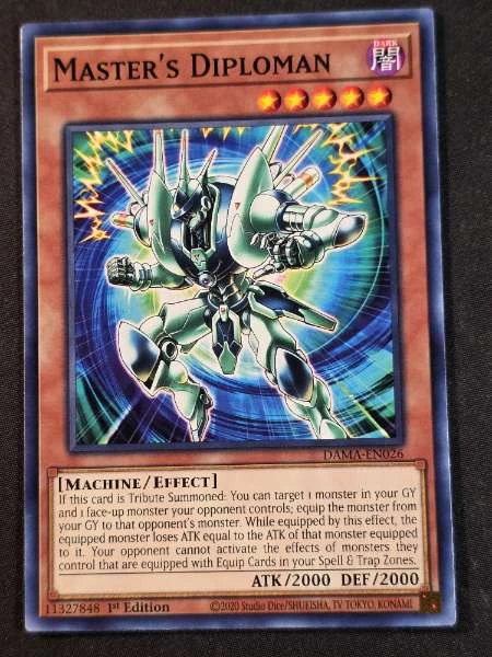 Master's Diploman - Dawn of Majesty #DAMA-EN026
