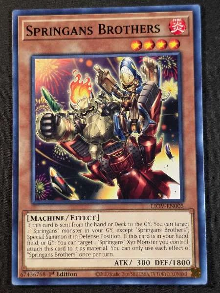 Springans Brothers - Lightning Overdrive #LIOV-EN005