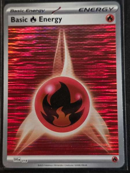 Basic Fire Energy - Scarlet & Violet Energies #018
