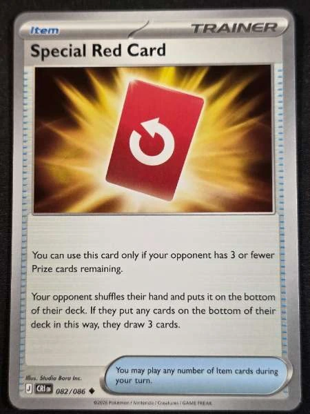 Special Red Card - Chaos Rising #082/086