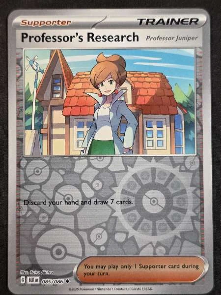 Professor's Research - Black Bolt #085/086