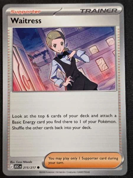Waitress - Ascended Heroes #215/217