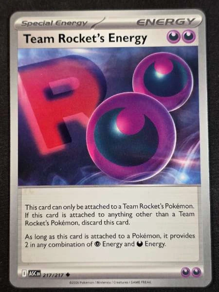 Team Rocket's Energy - Ascended Heroes #217/217