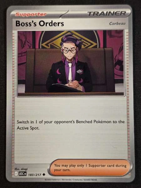 Boss's Orders - Ascended Heroes #183/217