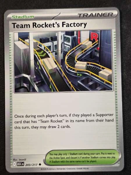 Team Rocket's Factory - Ascended Heroes #203/217
