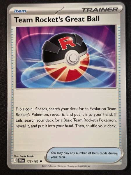 Team Rocket's Great Ball - Destined Rivals #175/182
