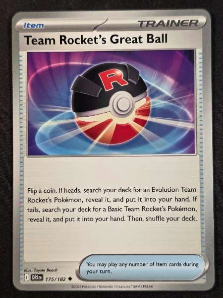 Team Rocket's Great Ball - Destined Rivals #175/182