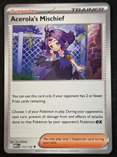 Acerola's Mischief - Mega Evolution #113/132