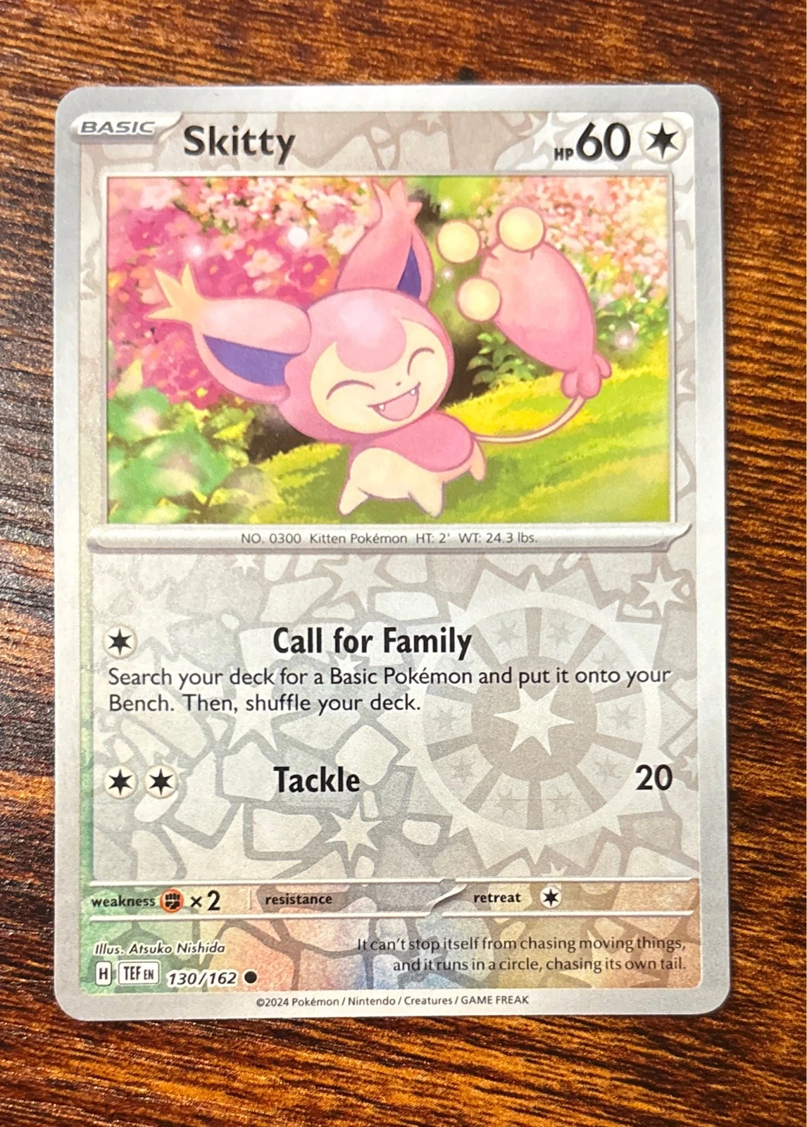 Skitty - Temporal Forces #130/162