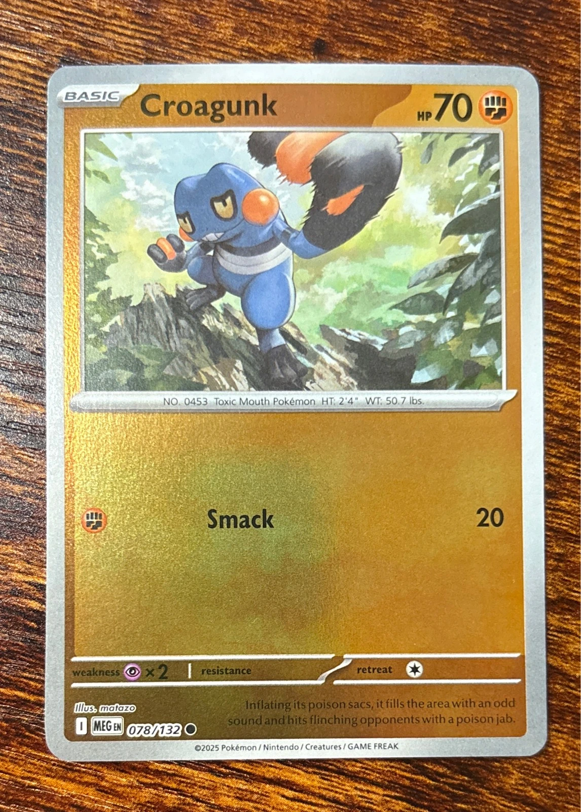 Croagunk - Pokémon TCG: Scarlet & Violet—Prismatic Evolutions #078/132