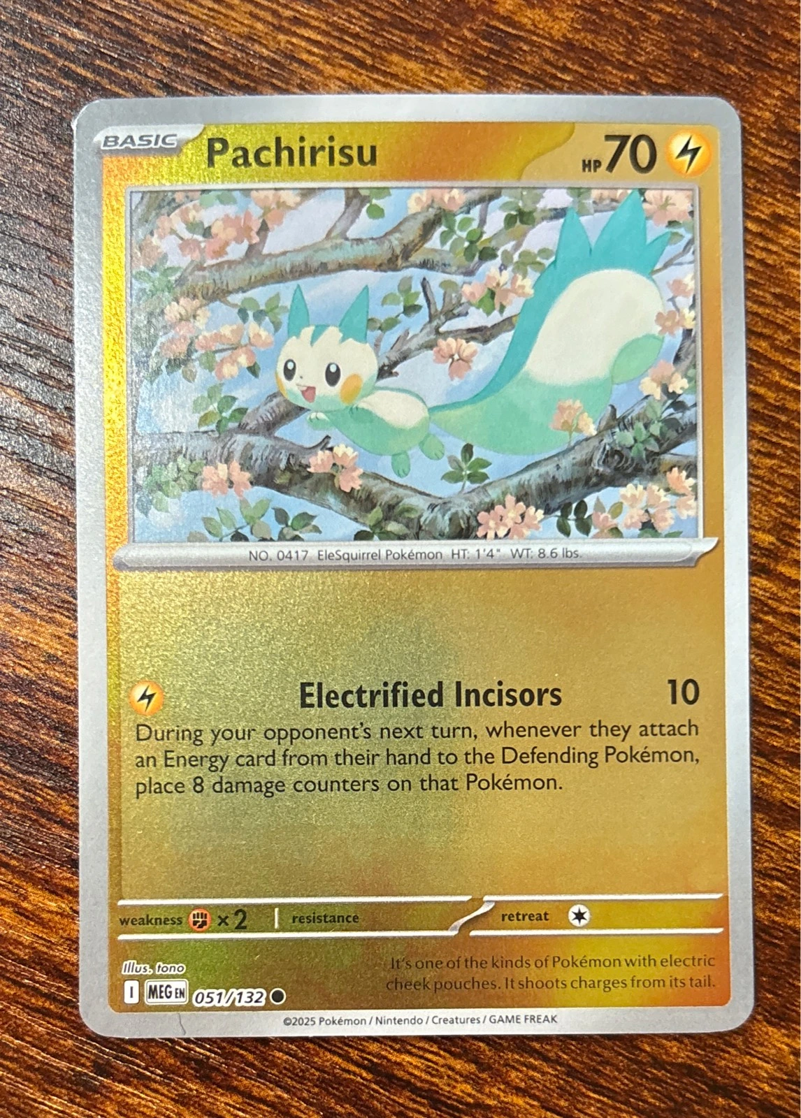 Pachirisu - Pokémon TCG: Scarlet & Violet—Prismatic Evolutions #051/132