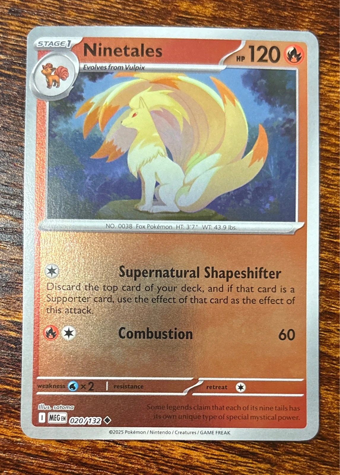 Ninetales - Pokémon #020/132