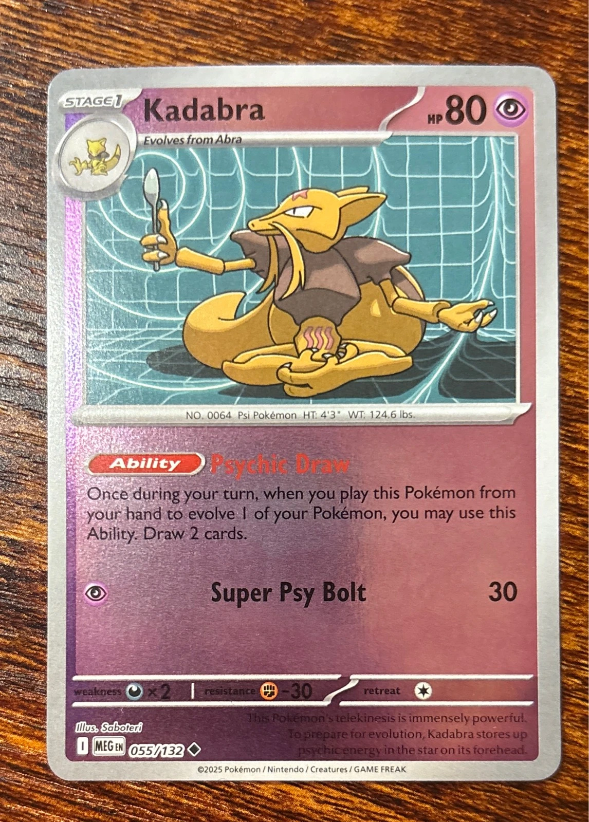 Kadabra - Pokémon #055/132