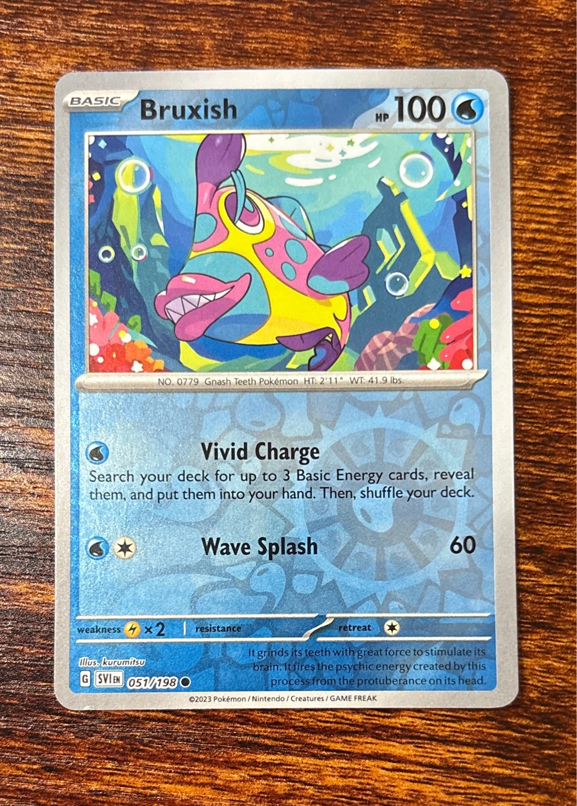 Bruxish - Scarlet & Violet #051/198