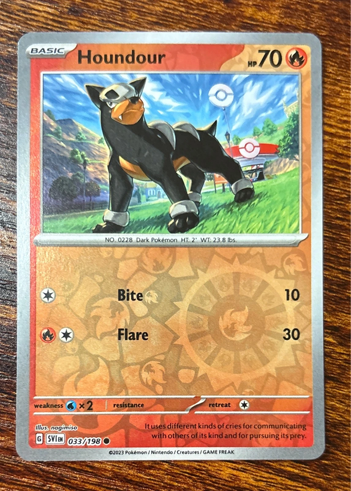 Houndour - Scarlet & Violet #033/198