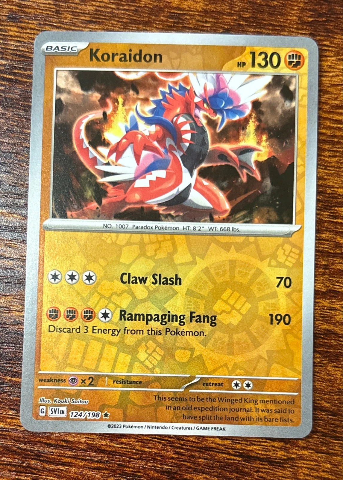 Koraidon - Scarlet & Violet #124/198