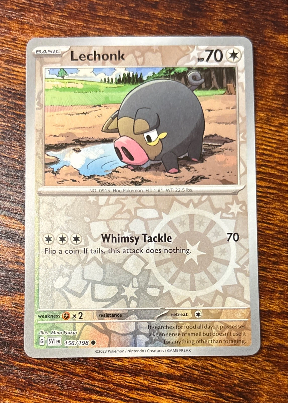 Lechonk - Scarlet & Violet #156/198