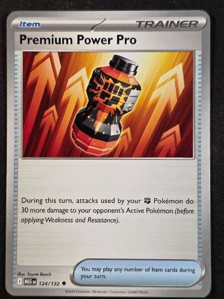 Premium Power Pro - Mega Evolution #124/132