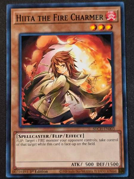 Hiita the Fire Charmer - Structure Deck: Spirit Charmers #SDCH-EN003