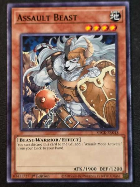 Assault Beast - Structure Deck: The Crimson King #SDCK-EN018