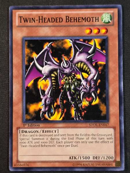 Twin-Headed Behemoth - Dragunity Legion #SDDL-EN017