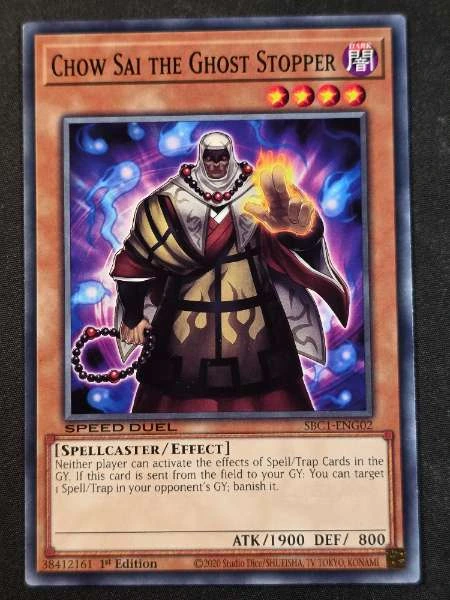 Chow Sai the Ghost Stopper - Streets of Battle City #SBC1-ENG02