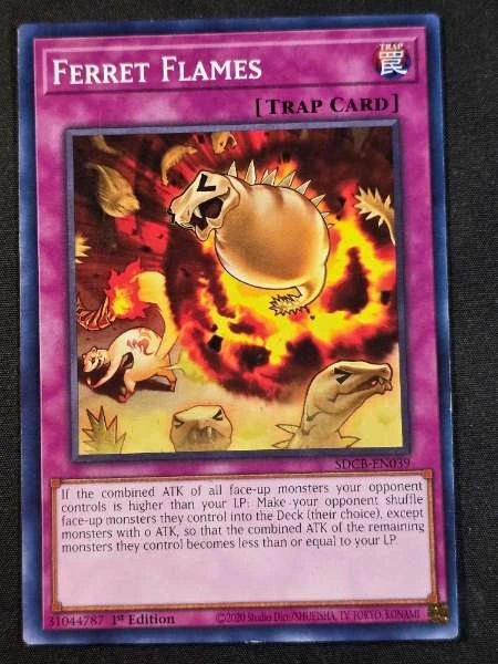 Ferret Flames - Structure Deck: Legend of the Crystal Beasts #SDCB-EN039