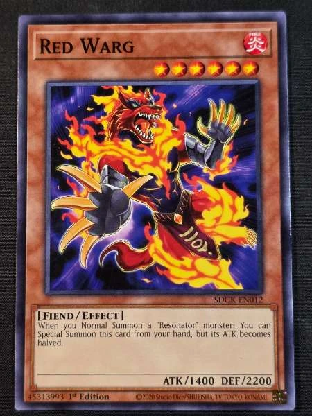 Red Warg - Structure Deck: The Crimson King #SDCK-EN012