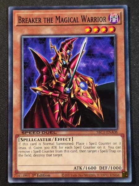 Breaker the Magical Warrior - Speed Duel: Battle City #SBC1-ENA08
