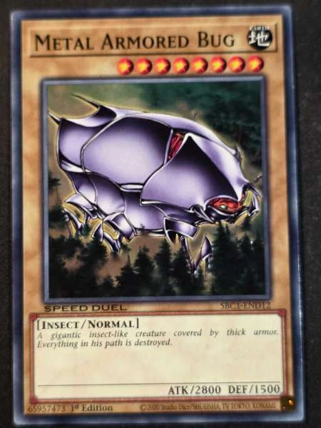 Metal Armored Bug - Streets of Battle City #SBC1-END12