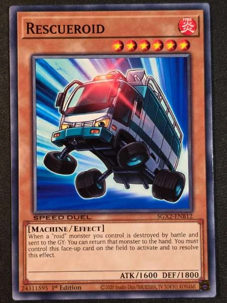Rescueroid - Speed Duel GX: Midterm Paradox #SGX2-ENB12
