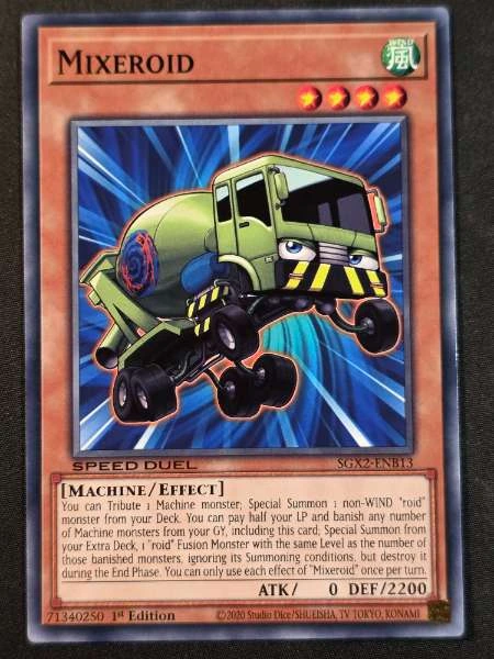 Mixeroid - Speed Duel GX: Midterm Paradox #SGX2-ENB13
