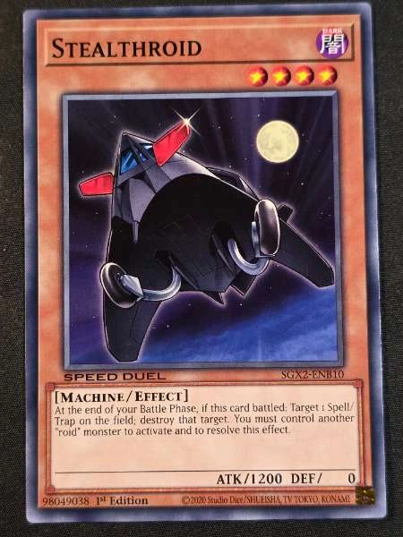 Stealthroid - Speed Duel GX: Midterm Paradox #SGX2-ENB10