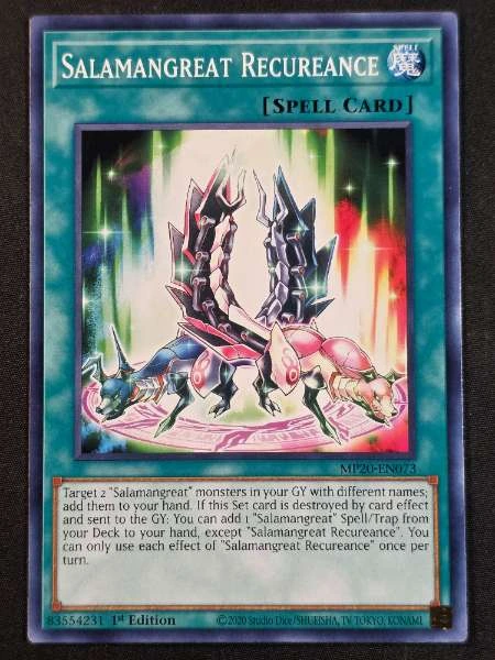 Salamangreat Recureance - 2020 Tin of Lost Memories #MP20-EN073