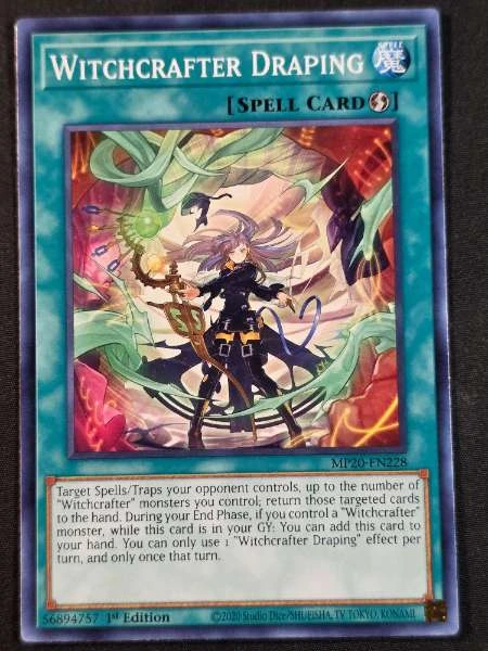 Witchcrafter Draping - 2020 Tin of Lost Memories #MP20-EN228