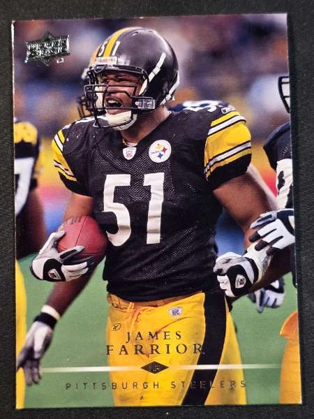 James Farrior - 2008 Upper Deck #151