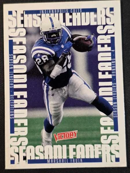 Marshall Faulk - Upper Deck Victory #334