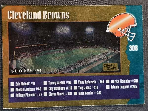 Cleveland Browns - Donruss #308