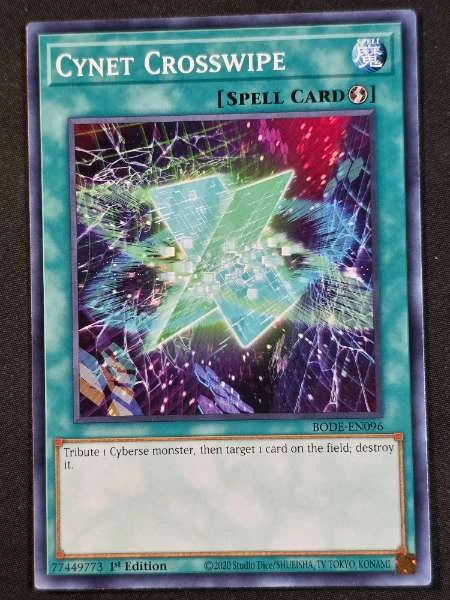Cynet Crosswipe - Burst of Destiny #BODE-EN096