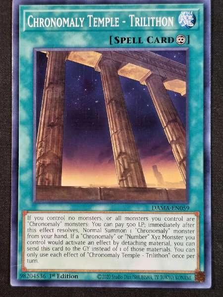 Chronomaly Temple - Trilithon #DAMA-EN059