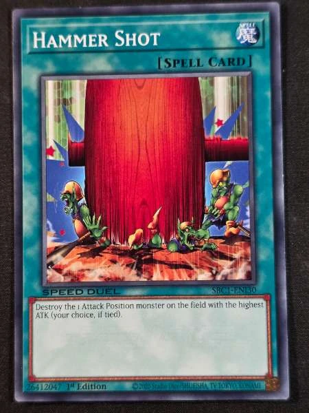 Hammer Shot - Speed Duel: Battle City #SBC1-EN130
